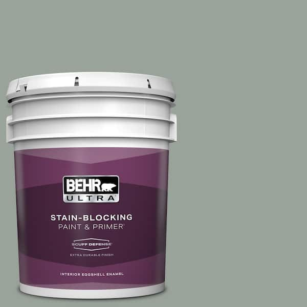 BEHR ULTRA 5 gal. #700F-4 Pinedale Shores Extra Durable Eggshell Enamel Interior Paint & Primer