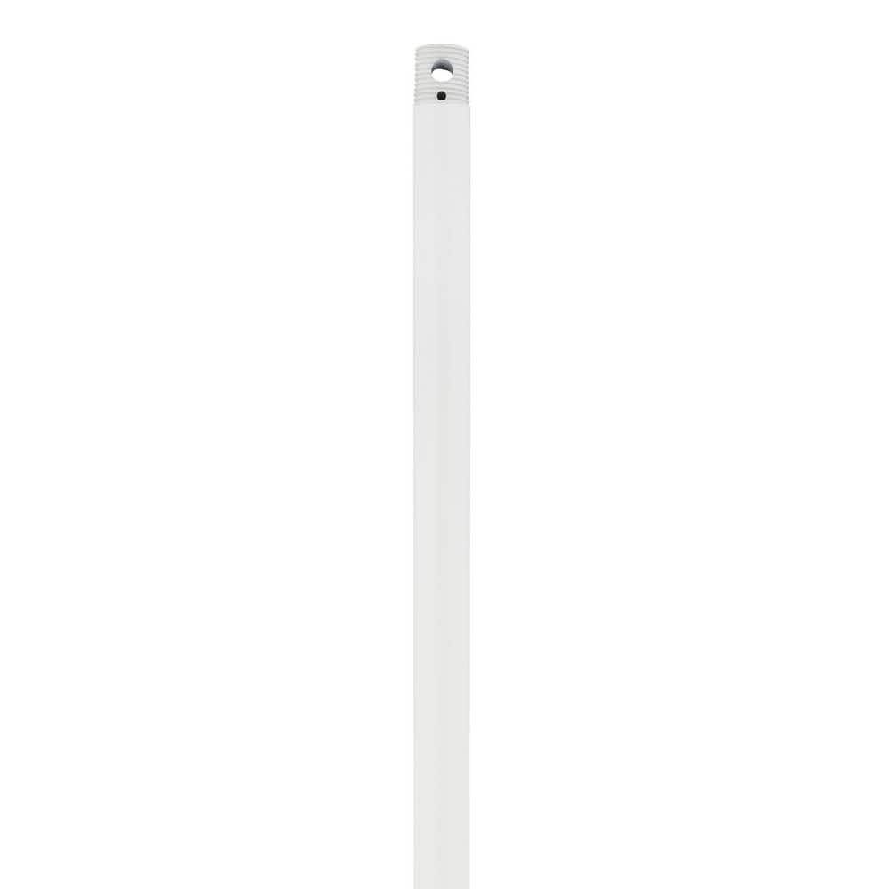 Threaded 48 in. Matte White Ceiling Fan Extension Downrod price history on PriceWatchPro