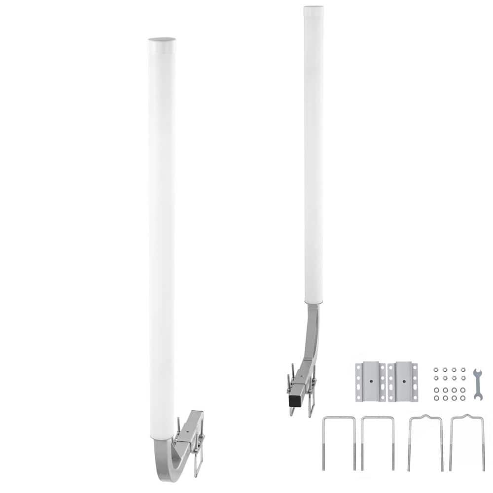 Marine Trailer Guide Set, 48 in Flexibly Adjustable Poles, Pair of Steel Supports with PVC Coating,Ideal for Ski,Fishing price history on PriceWatchPro