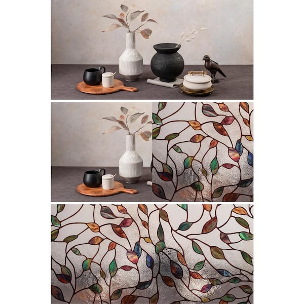 Artscape New Leaf 24 in. x 36 in. Window Film 02-3021 - The