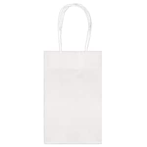 8.25 in. x 5.25 in. Birthday Paper Cub Bags Value Pack in White (10-Count, 4-Pack)