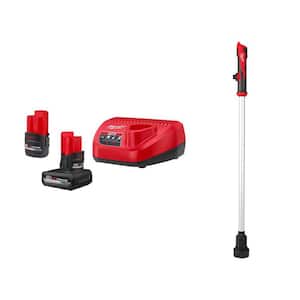 Milwaukee M12 12-Volt Lithium-Ion Cordless 9 GPM 0 HP Submersible Stick  Water Transfer Pump w/M12 4.0Ah Batt and Charger 2579-20-48-59-2440 - The  Home Depot