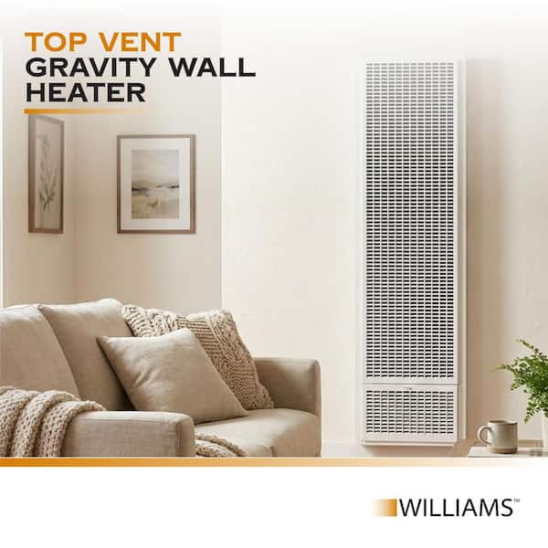 Williams 25,000 BTU/hr. Monterey Top-Vent Wall Furnace Natural Gas
