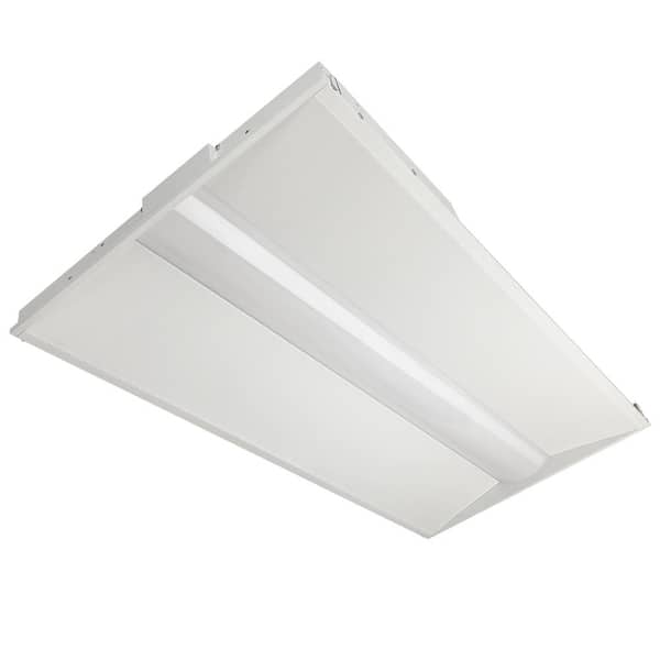 2 ft. x 4 ft. Boost Center Basket Integrated LED Troffer Light 3500K 4000K 5000K 39W / 32W / 29W / 24W Dimmable (4-Pack)