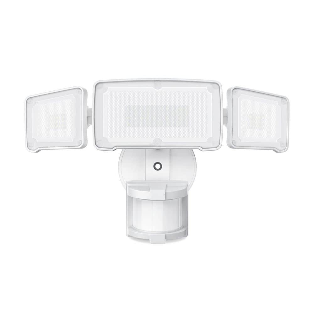 38 Watt Equivalent 4200 Lumen 180 Degree White Motion Sensing Dusk to Dawn LED Flood Light Outdoor Waterproof 1 Pack price history on PriceWatchPro