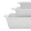 MASON Ceramic Bakeware Set 3 Piece Craft & More Baker Small Medium & Large  - NIB