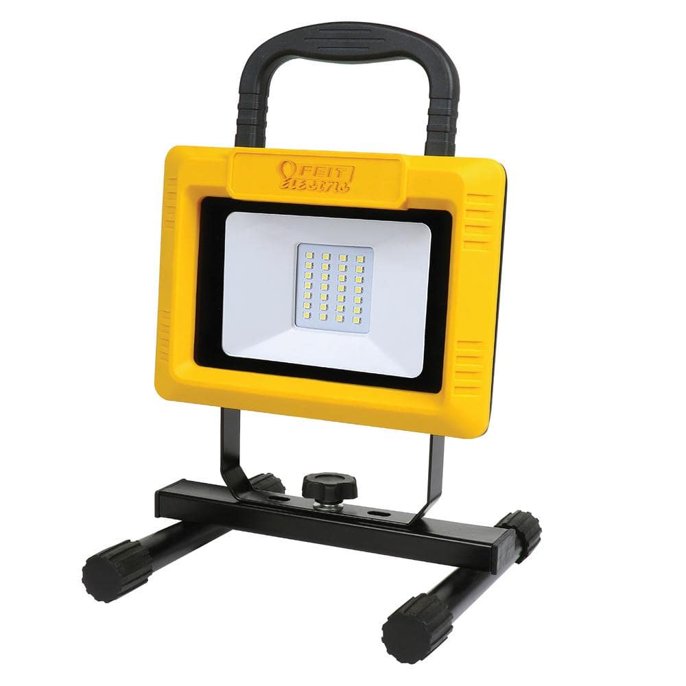 2000 Lumens ProSeries Ultra Bright Flood IP65 Weatherproof 5000K Plug-in Portable H-Stand LED Work Light (2-Pack) price history on PriceWatchPro