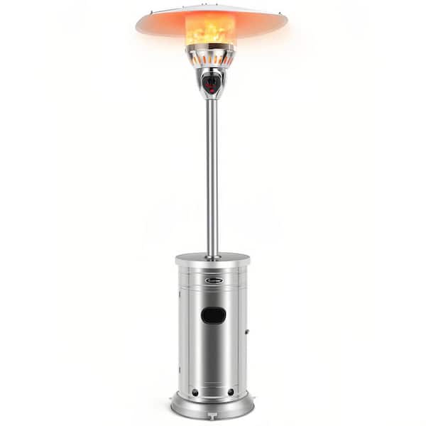85 48,000 BTU Standing Outdoor Propane Gas Heater with Simple