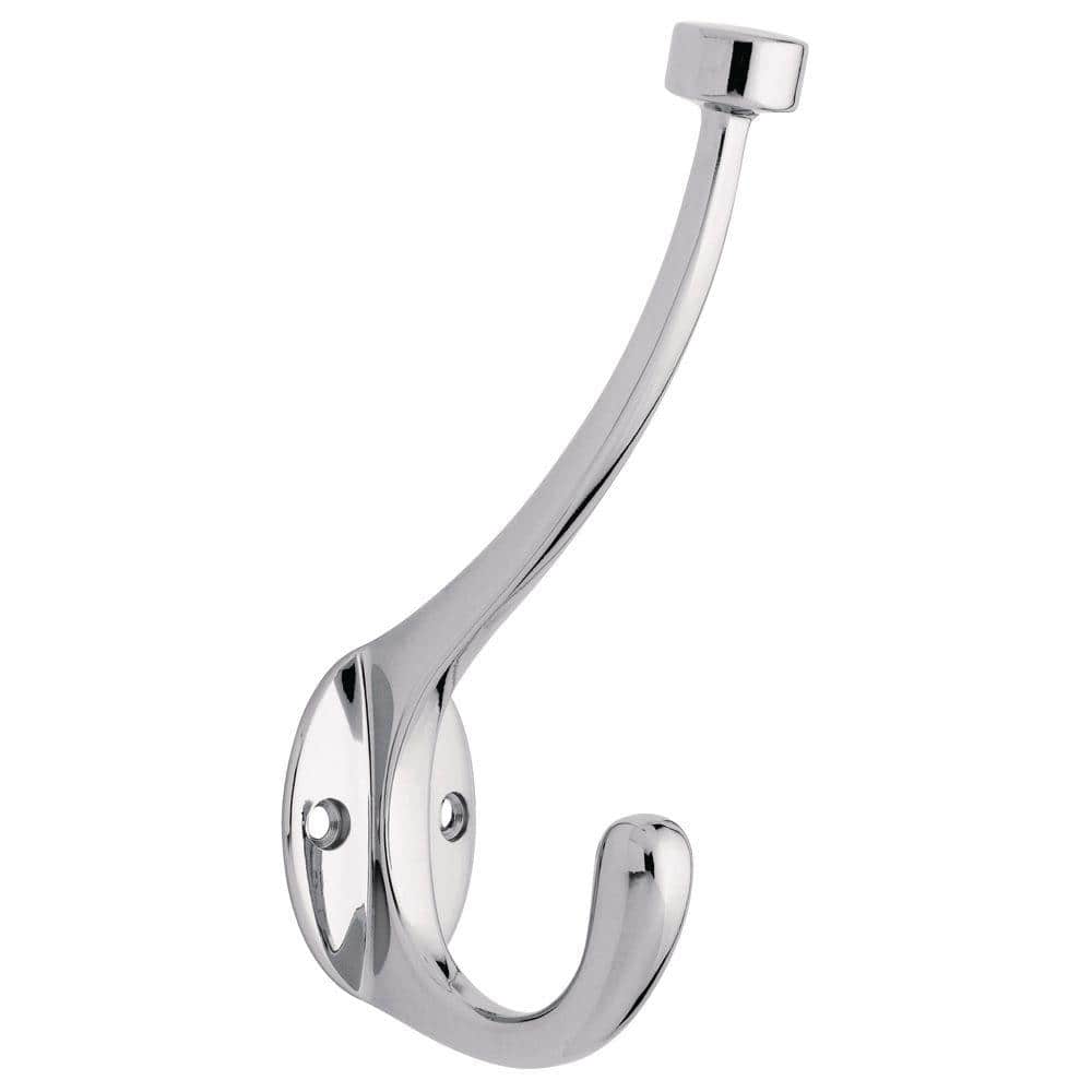 Liberty 55/8 in. Chrome Pilltop Coat Hook B45006ZPCC The Home Depot