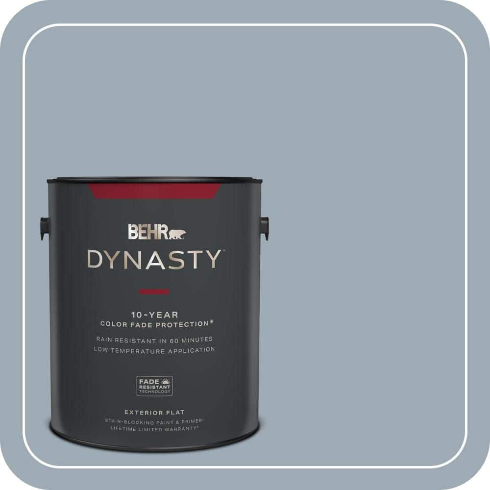 1 gal. #T13-6 Twilight Flat Exterior Stain-Blocking Paint & Primer price history on PriceWatchPro