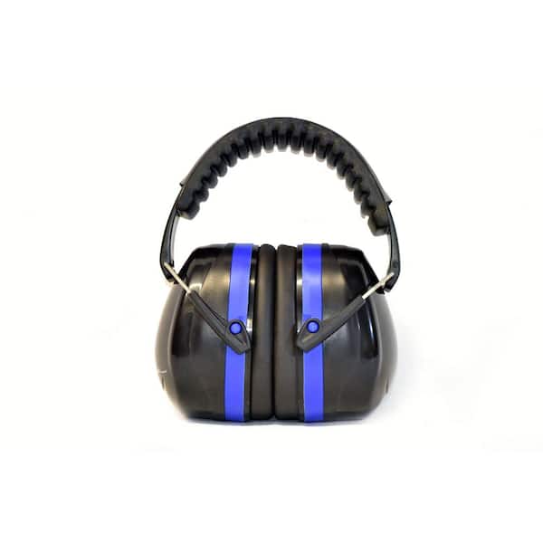 G & F Products Safety Earmuffs -NRR 26dB up to 41dB Highest SNR Hearing Protector Earmuffs, Blue