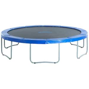 Machrus Upper Bounce 14ft. Round Trampoline with Safety Pad – Backyard Trampoline  Outdoor Trampoline for Kids, Adults
