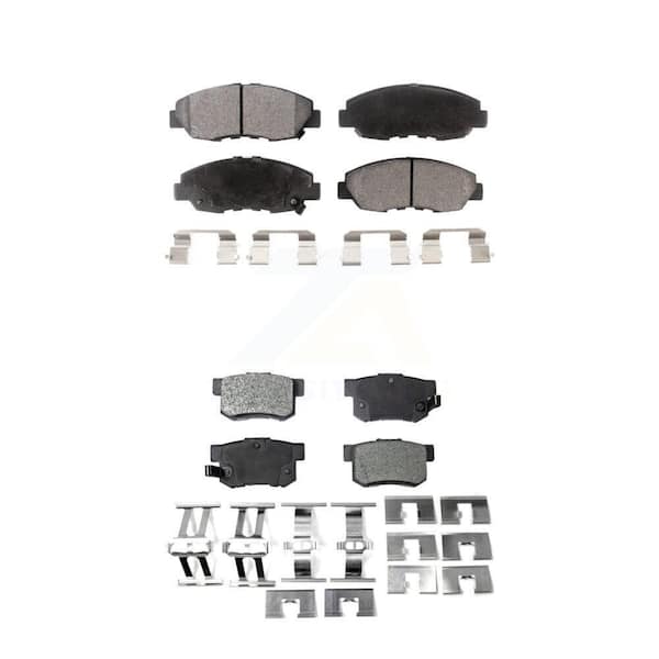 TEC Front Rear Ceramic Brake Pads Kit For Honda Accord Acura CL KTC-100327