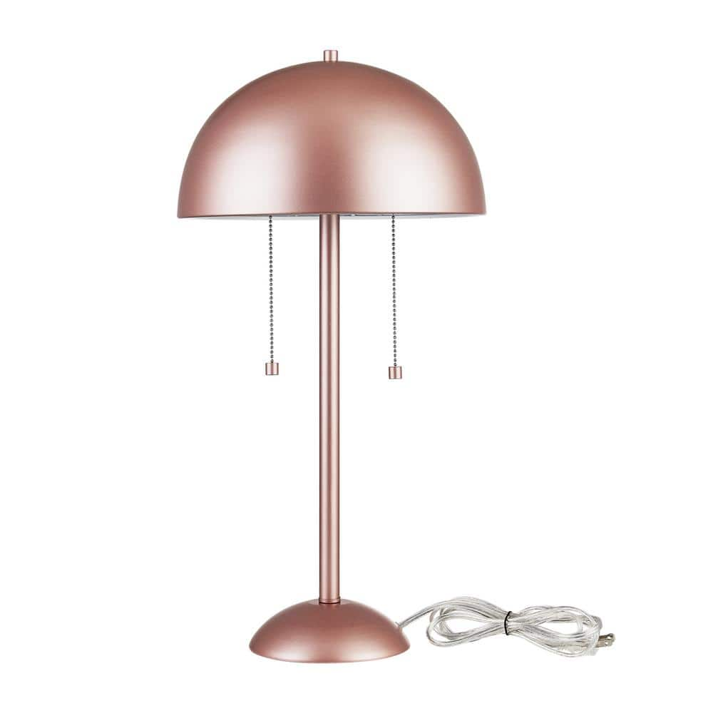 rose gold side table lamp