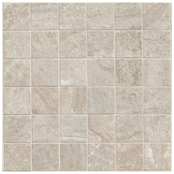 Sevres Desert Amber 12 in. X 12 in. X 10mm Matte Porcelain Mosaic Floor and Wall Tile (8 sq. ft. /Case)