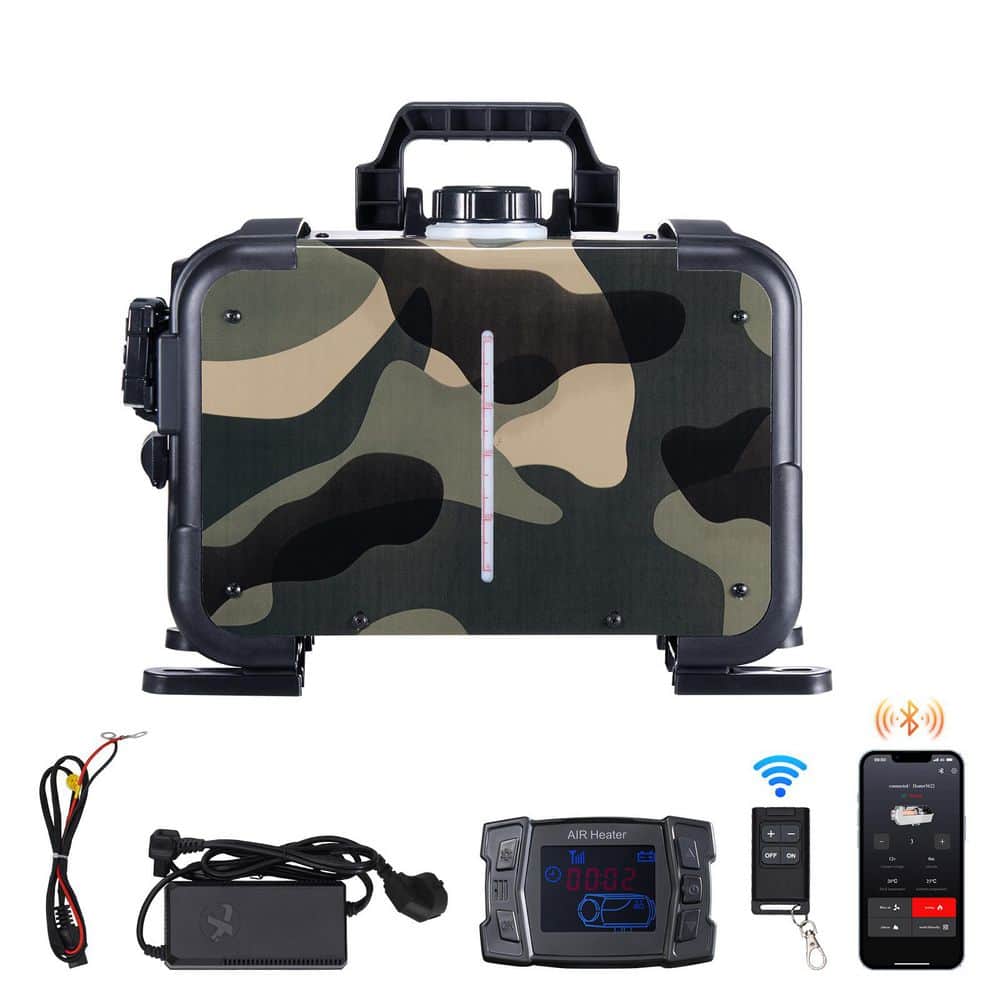 Houswin Self-generating Portable Heater Model S Powered by Diesel - Khaki Color