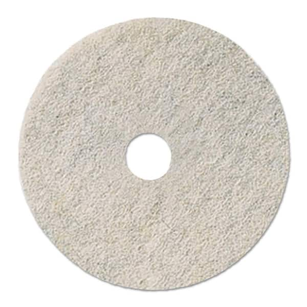 Genuine Joe 20 in. White Polishing Floor Pad (5 per Carton