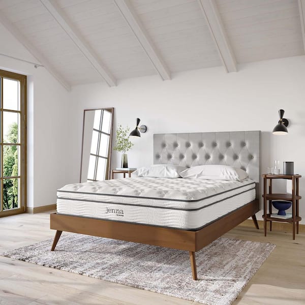 Jenna 10in. Medium Innerspring Tight Top Queen Mattress