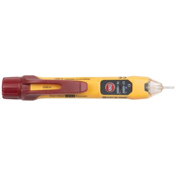 Non-Contact Voltage Tester Pen, 12-1000 AC V with Infrared