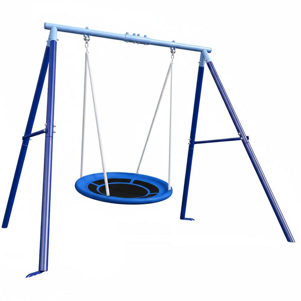 石井一孝 Swing in the Midnight Blue　2016 MISOPILY 50 in. Flying Saucer Swing 1-Pack Heavy-Duty Metal Frame
