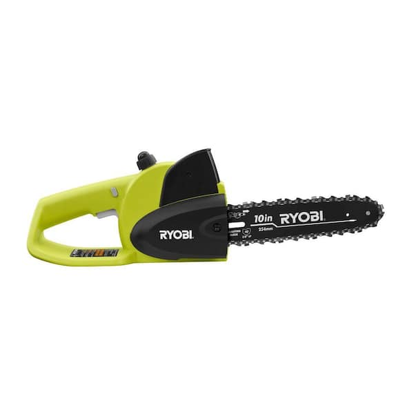 RYOBI ONE+ 10 in. 18V Lithium-Ion Battery Chainsaw