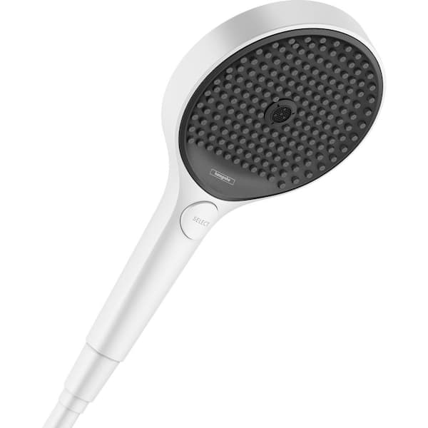 Hansgrohe Rainfinity 3-Spray Wall Mount Handheld Shower Head 1.75 GPM in Matte White