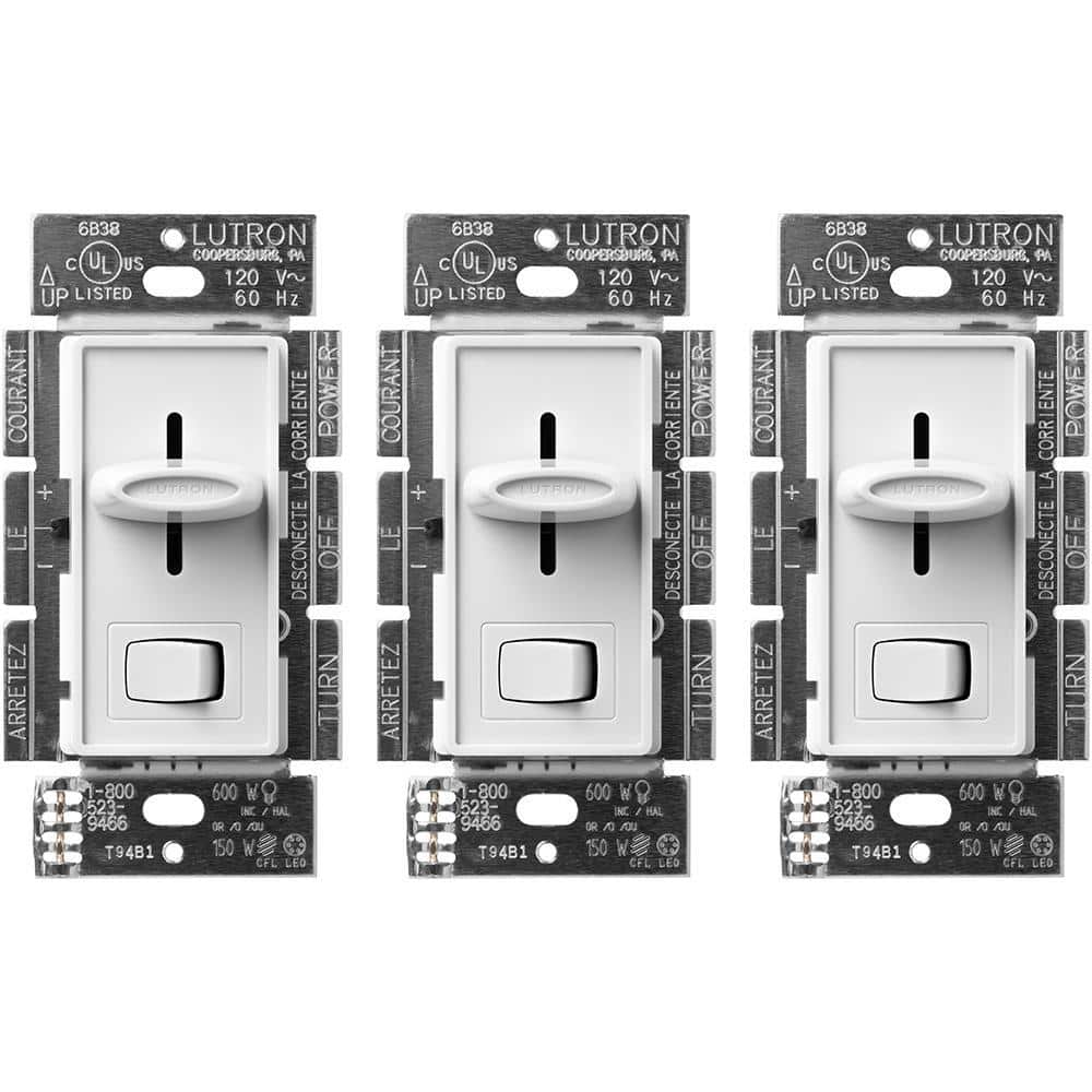Lutron Skylark LED+ Dimmer Switch for Dimmable LED Bulbs, 150W LED