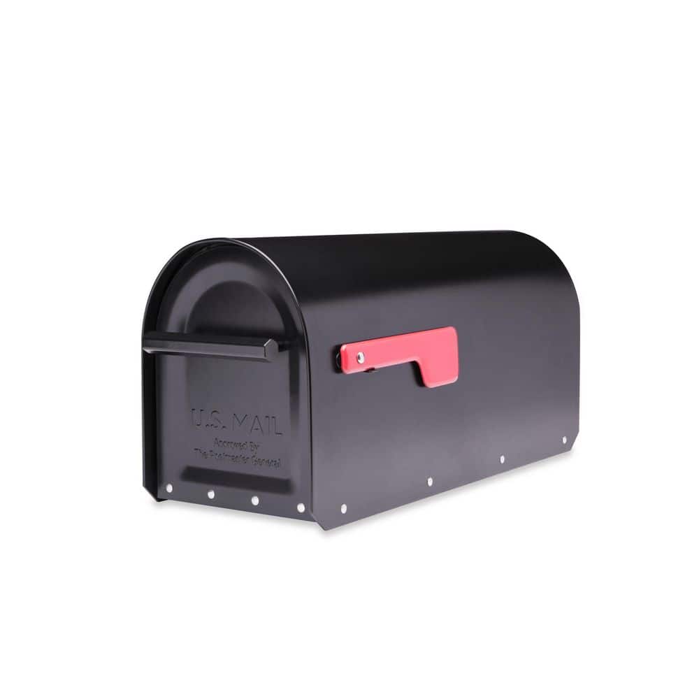 Sequoia Black, Large, Steel, Heavy Duty Post Mount Mailbox price history on PriceWatchPro