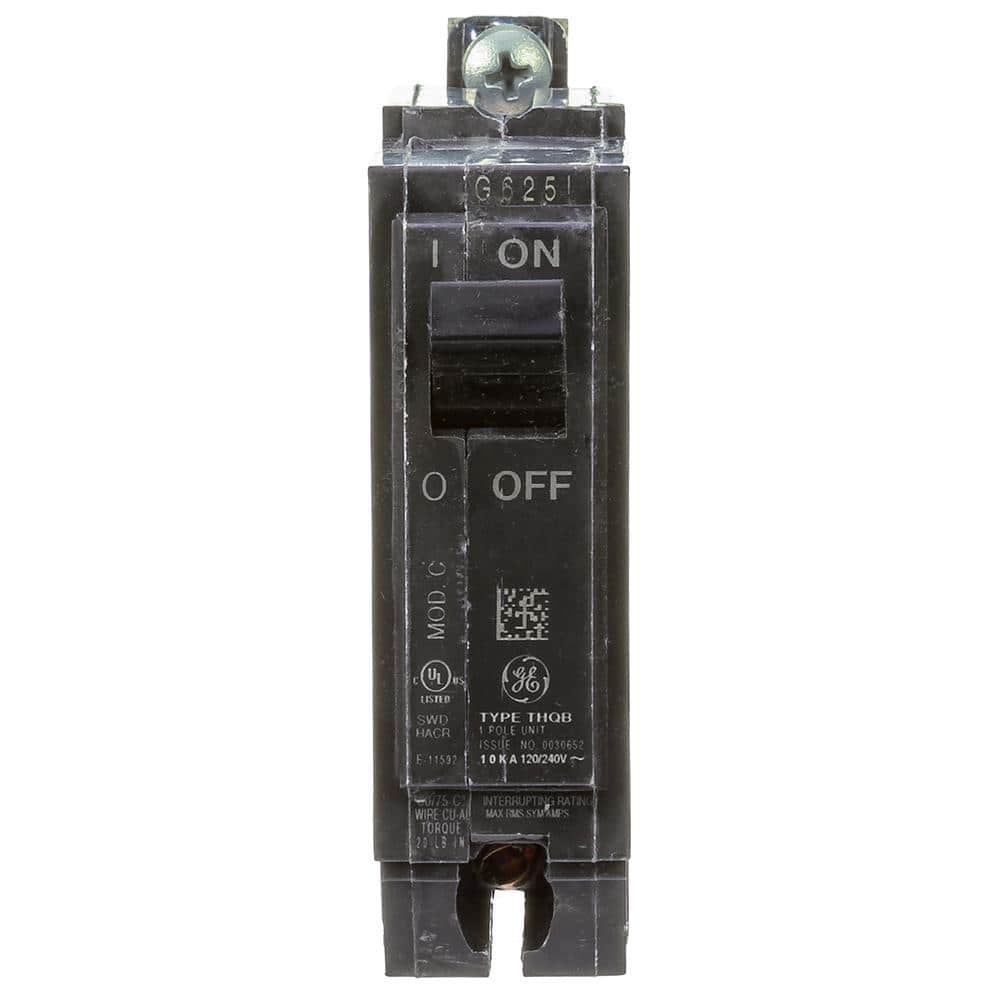 120V Bolt-on Circuit Breaker by GE General Electric THQB1120 1 Pole 20 Amp 