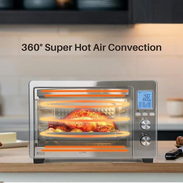 200°c Large Capacity Roaster Oven See Your Food Cook - Temu