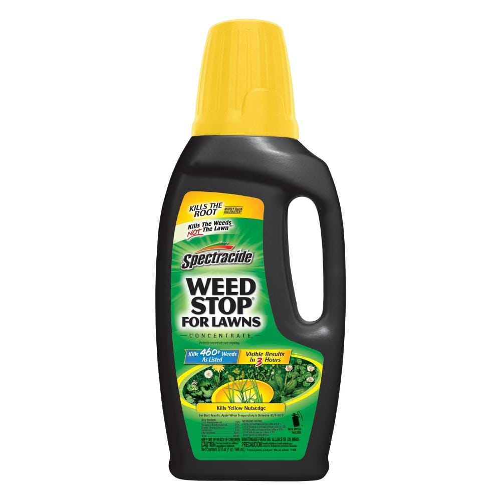 Spectracide Weed Stop for Lawns 32 oz. Concentrate Lawn Weed Killer HG ...