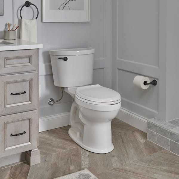 Champion Pro Toilet Lever with Metal Arm and Metal Handle in Matte Black