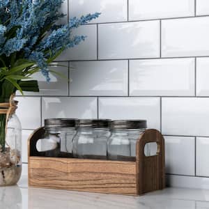 Crown Heights Beveled Glossy White 3 in. x 6 in. Ceramic Wall Tile (972.4 sq. ft./Pallet)