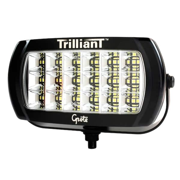 Unbranded Trilliant LED Work Light with Reflector, Flood, Hardwired-12-24V