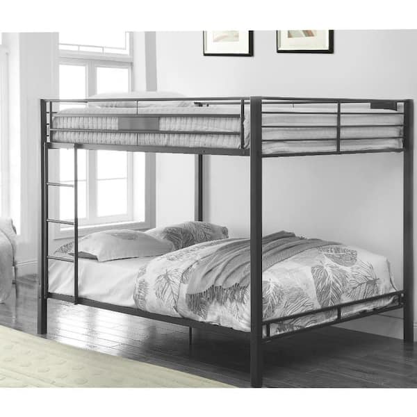 Black Sand Metal Queen/Queen Bunk Bed