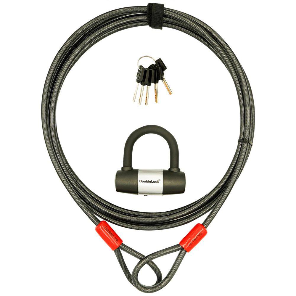 TIGER-SHARK, Bundle, Heavy Duty U-Lock and 16 ft. x 10 mm Security Cable Bundle, Braided Steel with Vinyl Coating price history on PriceWatchPro