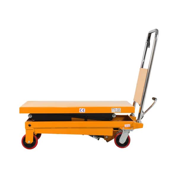 TORY CARRIER 770 lbs. 51.2 in. Platform Lifting Hand Hydraulic