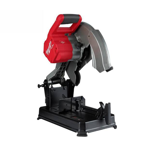Milwaukee M18 FUEL 18 Volt Lithium Ion Brushless Cordless 14 in. Abrasive Cut Off Saw Tool Only 2990 20 The Home Depot