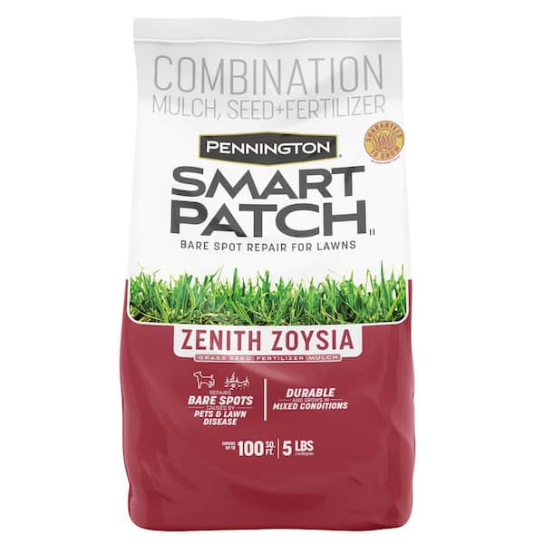 Pennington 5 lbs. Smart Patch Zoysia Grass Seed with Mulch, Fertilizer