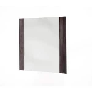 39 in. W x 41 in. H Composite Gray Dresser Mirror