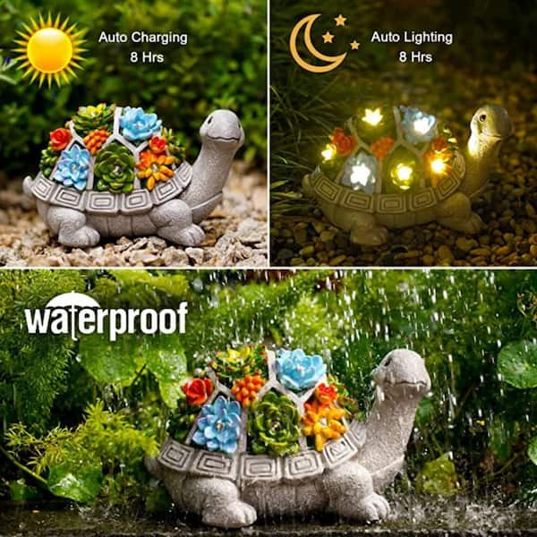 Cubilan Solar Couple Frog Statue for Garden Decor - Outdoor Lawn Decor  Figurines for Patio, Balcony, Yard, Lawn Ornament B0BCFGCLFF - The Home  Depot