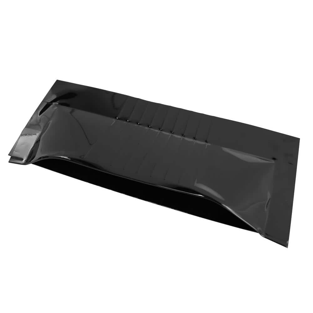 15 sq. in. NFA Aluminum Off Ridge Static Roof Vent in Black