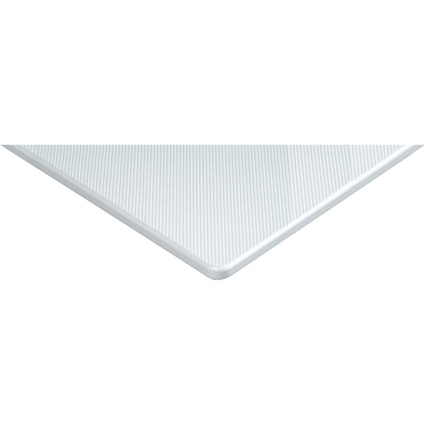 TACO Marine King Starboard Anti-Skid - 12 in. x 27 in. x 1/2 in., White  P14-5012WHA27-1 - The Home Depot