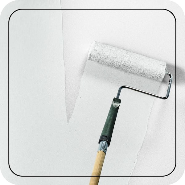 1 qt. #BL-W09 Bakery Box Flat EcoMix Plant-Based Interior Paint & Primer