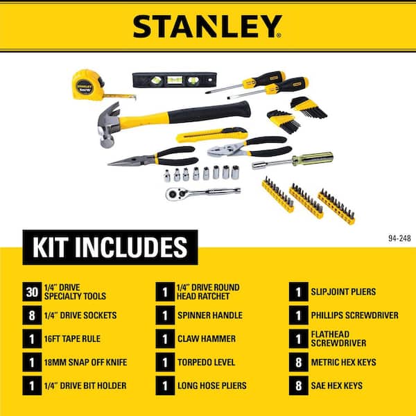 Stanley Homeowner's 65-PieceTool Kit