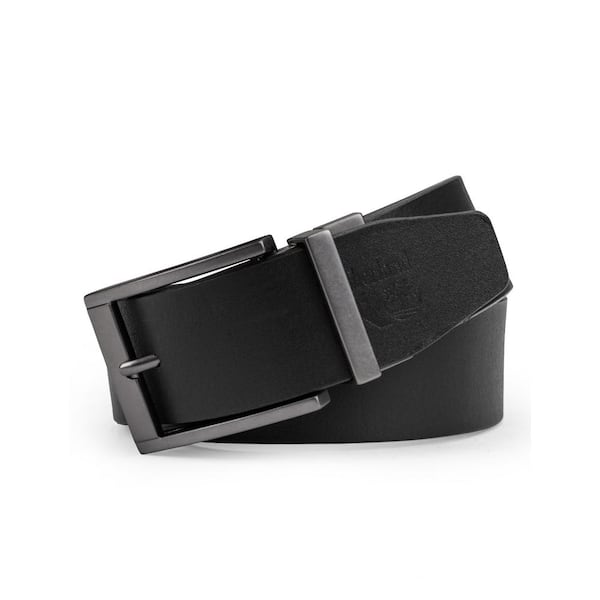 Black and brown reversible leather belt Clearance
