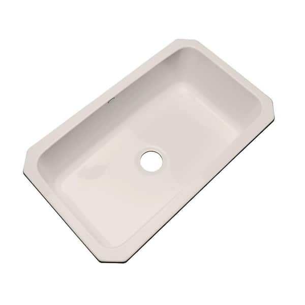 Thermocast Manhattan Undermount Acrylic 33 in. Single Bowl Kitchen Sink in Desert Bloom