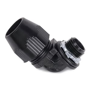 3/4 in. 2-Piece 90° Liquid Tight Connector (LT975G-B1-20R)