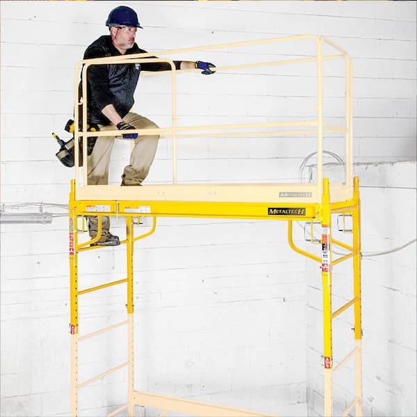 MetalTech 39 in. High Scaffolding Extension Platform with 1000 lb
