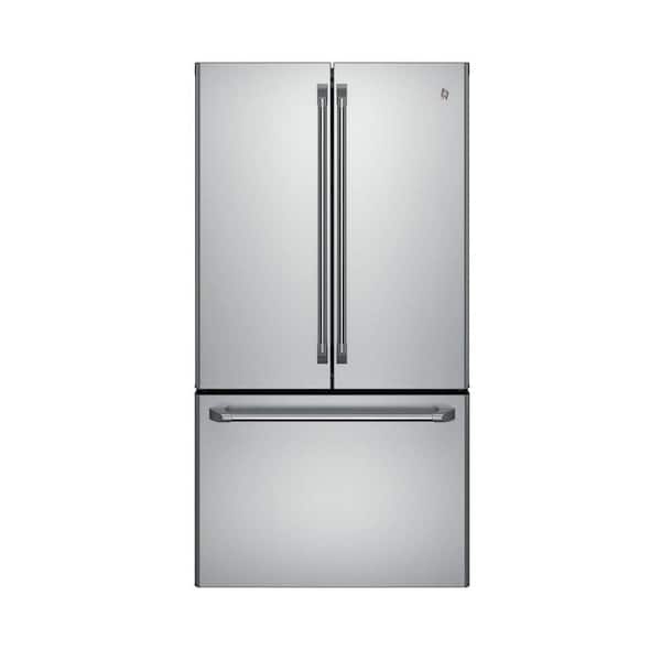 Cafe 23.1 cu. ft. French Door Refrigerator in Stainless Steel, Counter Depth
